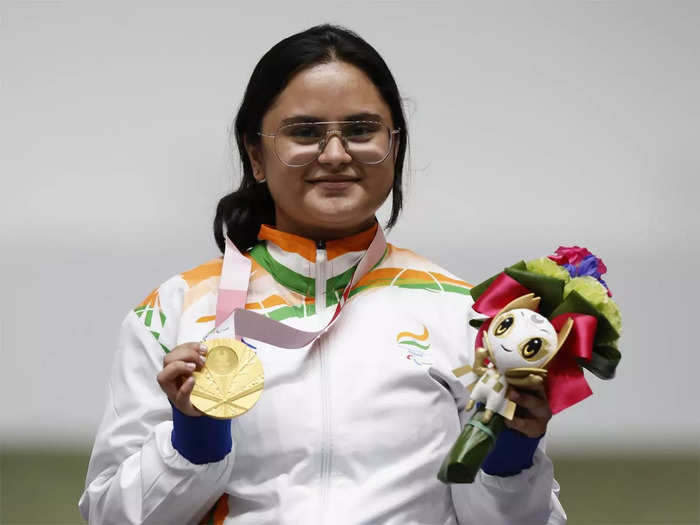 टोक्यो पैरालिम्पिक में स्वर्ण पदक जीतने वाली अवनि लेखरा बनी बेटी बचाओ बेटी पढ़ाओ योजना की राज्य ब्रांड एम्बेसेडर
