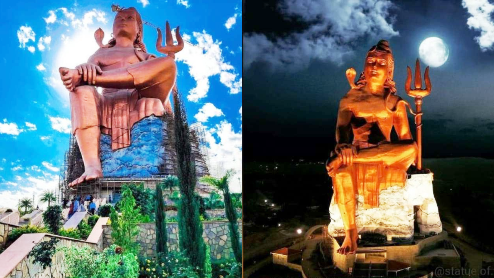 दुनिया की सबसे ऊंची शिव प्रतिमा का अनावरण आज