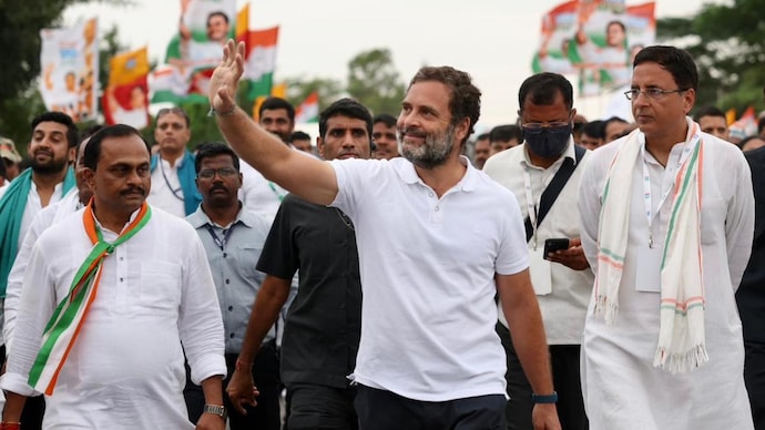 राहुल की यात्रा का 103वां दिन, अलवर में एंट्री