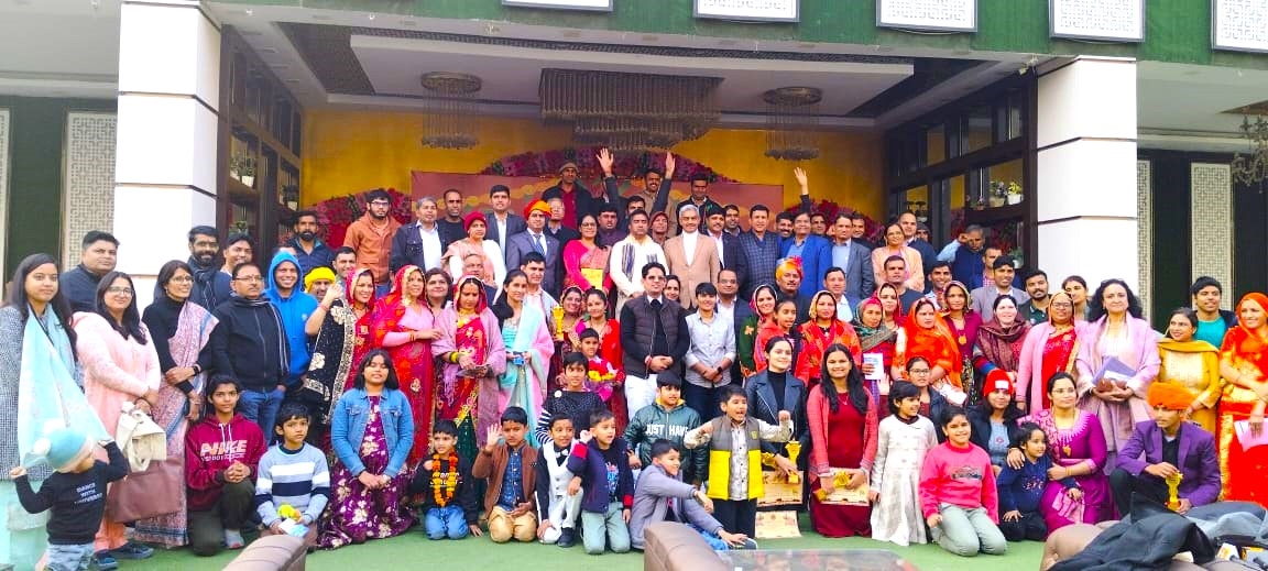 नववर्ष स्नेह मिलन व प्रतिभा सम्मान समारोह का हुआ आयोजन