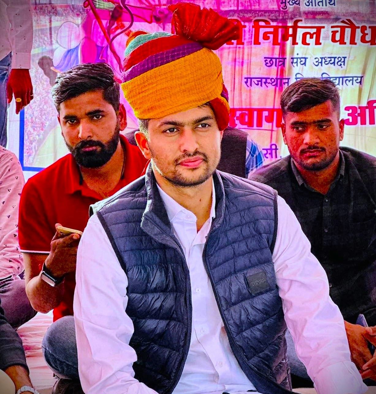 Nirmal Choudhary Joins NSUI – राजस्थान यूनिवर्सिटी के छात्रसंघ अध्यक्ष NSUI में शामिल
