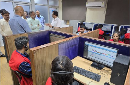ऊर्जा मंत्री ने किया जयपुर डिस्कॉम के केन्द्रीकृत कॉल सेंटर का आकस्मिक निरीक्षण 
