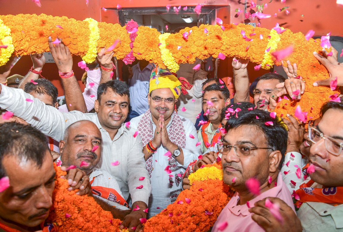 मुख्यमंत्री भजनलाल शर्मा ट्रेन द्वारा जोधपुर हुए रवाना