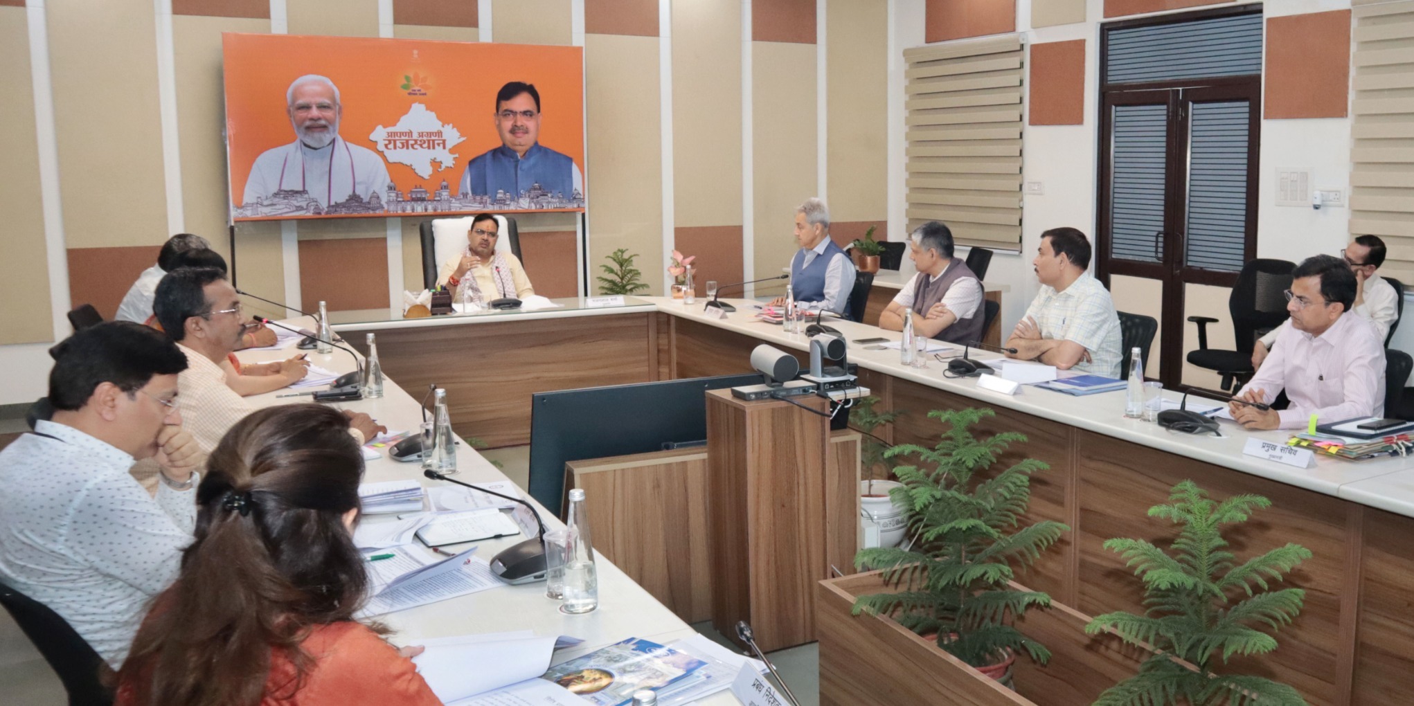 मुख्यमंत्री भजनलाल शर्मा ने ली सहकारिता विभाग की समीक्षा बैठक